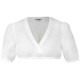 Dirndlbluse Kinsau in offwhite mit Ballonarm - Marjo