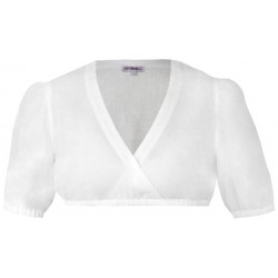 Dirndlbluse Kinsau in offwhite mit Ballonarm - Marjo