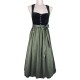 80 cm - Dirndl Julia mit Samtmieder in oliv von Wenger