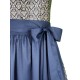 Dirndl Katarina in marine mit sandgold von Turi, 70 cm