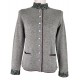 Astrifa - Strickjacke Absberg in pfeffer aus Merinowolle