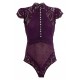 Spitzen Body Millie in bordeaux - Krüger Collection