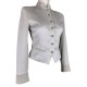 Trachtenjacke Chantal aus Samt in offwhite - Trachten Deiser