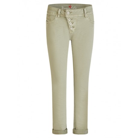 Hose Malibu vintage green Stretch Twill von Buena Vista