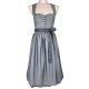 70 cm - Dirndl Waria in schilf mit schwarz von Wenger