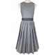 70 cm - Dirndl Waria in schilf mit schwarz von Wenger