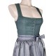 70 cm - Festliches Dirndl Hanna smaragd mit Schoßerl von Wenger
