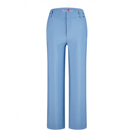 Hose Wide Leg in dove blue von Buena Vista