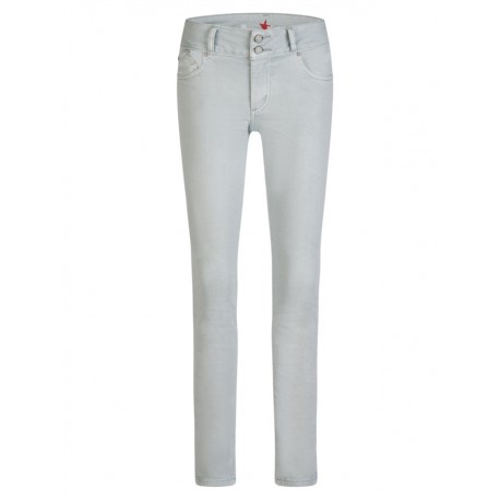 Hose Tummyless eisblau in Stretch Twill von Buena Vista