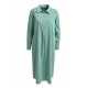 Hemdblusen Kleid in salbei von Milano Italy