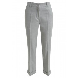 Hose in Grey Melange von Milano Italy