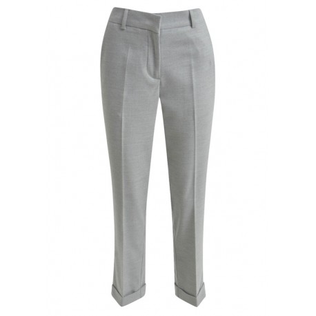 Hose in Grey Melange von Milano Italy