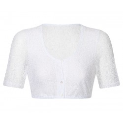 Spitzen Dirndlbluse mit Halbarm -Waldorff