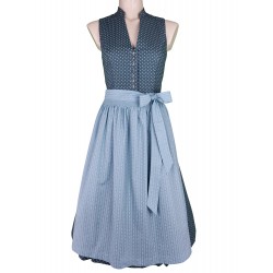 70 cm - Dirndl Zitta mit Stehkragen in petrol - Wenger