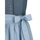 70 cm - Dirndl Zitta mit Stehkragen in petrol - Wenger
