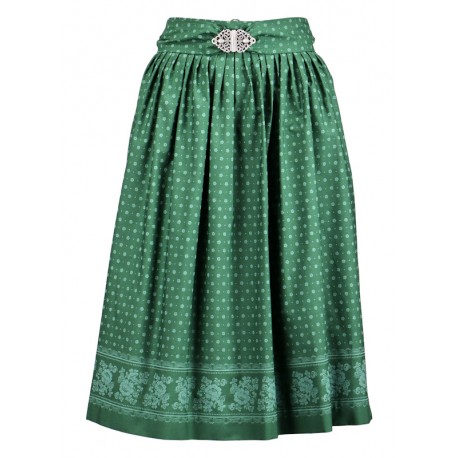 70 cm - Dirndl-Schürze mit Schließe in tanne von Berwin