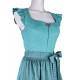 Flügelarm Dirndl Elena in mintgrün von Turi, 70 cm