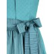 Flügelarm Dirndl Elena in mintgrün von Turi, 70 cm