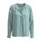 Bluse mit Stehkragen in iceblue Print - Smith&Soul