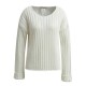 Struktur Pulli in weiß - Smith&Soul