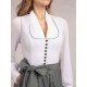 Dirndlbluse "Kelly" mit Ballonarm - Heimatglück