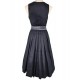 70 cm - Dirndl Alisha mit Samt in schwarz von Krüger