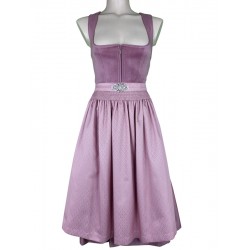 70 cm - Dirndl Alisha mit Samt in rosé von Krüger