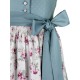 Dirndl Koflersee in aqua von Hammerschmid, 70 cm