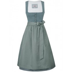 70 cm - Dirndl Obing Gletscher mit Babycord von Marjo