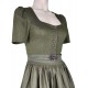 70 cm - Dirndl mit Arm in oliv von Hammerschmid