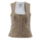 Samt Mieder in taupe - Berwin
