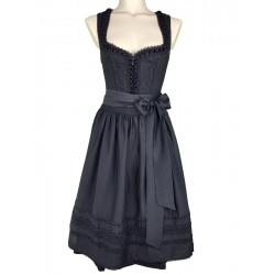 Schwarzes Dirndl Verity von Krüger - 70 cm