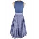 Dirndl Koflersee in blau von Hammerschmid, 70 cm