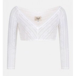 CocoVero - Dirndlbluse Rommi aus Spitze