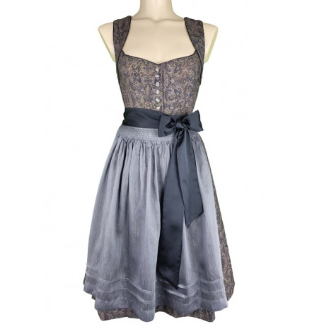 Krüger - Dirndl Kristi in marine mit sandgold - 60 cm