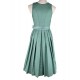 Wenger - Baumwoll Dirndl Doris in salbeigrün - 70 cm