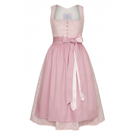Alpenfee - Dirndl Alma in rosé - 70 cm