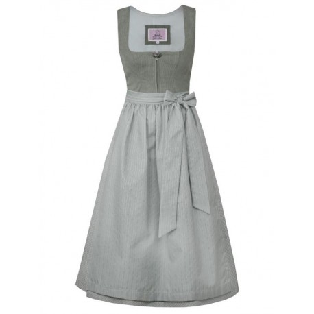 Marjo - Dirndl Riegsee in jade Baycord - 70 cm