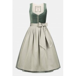 CocoVero - Dirndl Janni Velvet Mint mit Samtmieder - 75 cm