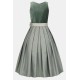 CocoVero - Dirndl Janni Velvet Mint mit Samtmieder - 75 cm