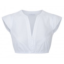 Waldorff - Dirndlbluse mit V-Ausschnitt und Flügelarm