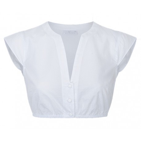 Waldorff - Dirndlbluse mit V-Ausschnitt und Flügelarm