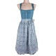 Wenger - Dirndl Katja in türkis - 70 cm