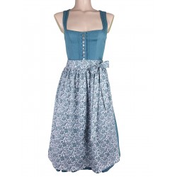 Wenger - Dirndl Katja in türkis - 70 cm