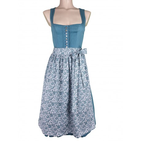 Wenger - Dirndl Katja in türkis - 70 cm