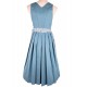 Wenger - Dirndl Katja in türkis - 70 cm