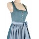 Hammerschmid - Dirndl Koflersee Petrol Leinen - 70 cm