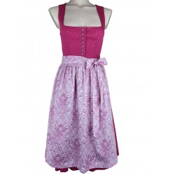 Wenger - Baumwoll Dirndl Cathy Himbeere - 70 cm