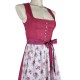 Wenger - Leinen Dirndl Natalie fuchsia - 70 cm