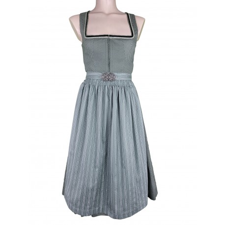 Turi - Baumwoll Dirndl Doris in grün - 70 cm